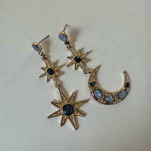 Long dangly earrings